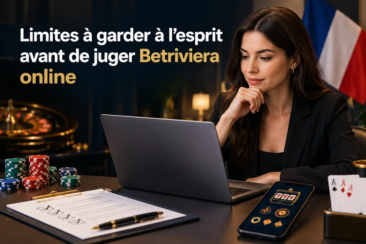 Limites à garder à l’esprit avant de juger Betriviera online
