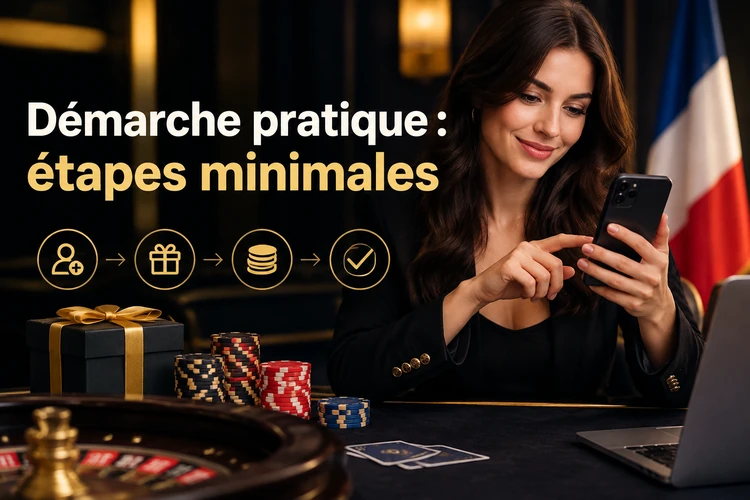 Démarche pratique : étapes minimales